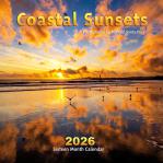 2026, calendar, 2026 calendar, sunsets, coastal, coastal sunset, michael santa cruz, Santa Cruz