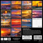 2026, Calendar, 2026 Calendar, sunset, coastal, coastal sunset, michael santa cruz, Santa Cruz