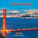 2026 calendar, 2026 calendar, san francisco, san francisco calendar, calendar, calendars, michael santa cruz, michael santa cruz calendar