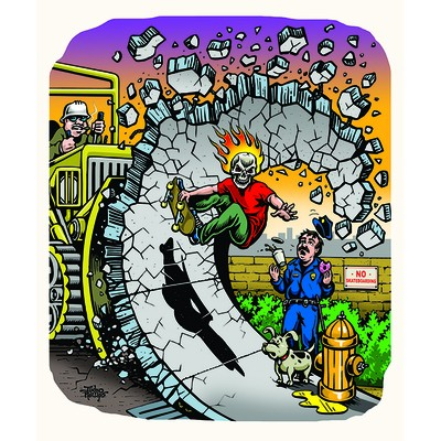 Decal Concrete wave  by: Jimbo Phillips