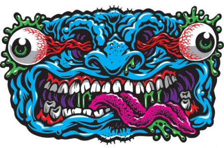 Decal Face Freak By: Jimbo Phillips