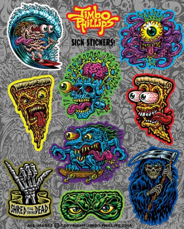 Decal Mini Pak SM by: Jimbo Phillips