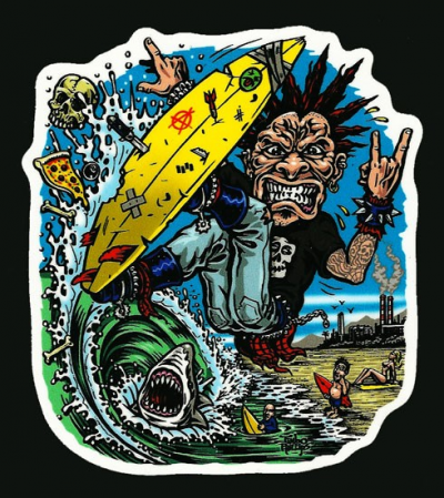 Decal Surf Punk By: Jimbo Phillips