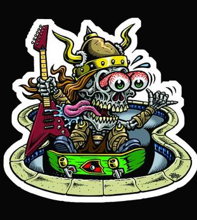 Decal Viking Freak By: Jimbo Phillips
