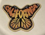santa cruz butterfly monarch magnet tim ward