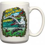 Mug Made In Santa Cruz by Jimbo Phillips (15oz)