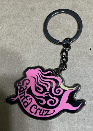 santa cruz mermaid keychain tim ward