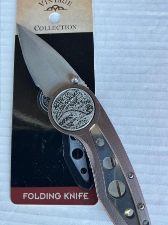 Folding Knife Made in Santa Cruz design 