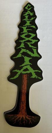 Santa Cruz Sticker Tim Ward Redwood Tree