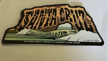 Santa Cruz Sticker Tim Ward Tree of Life