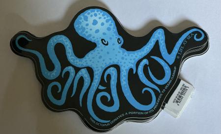 santa cruz octopus sticker