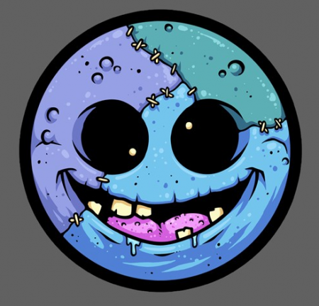 Decal Odd Ball By: Cole Lemke