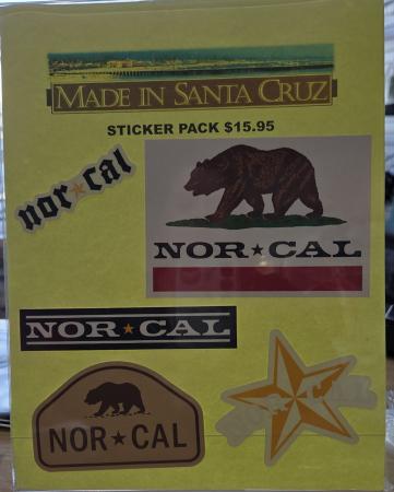 Decal Norcal 5 sticker pack