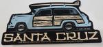Decal Woodie Santa Cruz Sticker - by Tim Ward 2