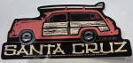 Decal Woodie Santa Cruz Sticker - by Tim Ward 1