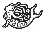 Decal Mermaid Santa Cruz Sticker - by Tim Ward 2