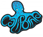  Decal Octopus sticker (Blue) - by Tim Ward 1