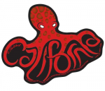  Decal Octopus sticker (Red) - by Tim Ward 1