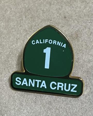 Pin Hwy 1 Santa Cruz 