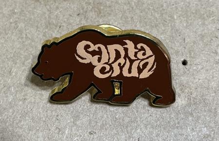 Pin Bear Santa Cruz