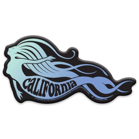 california mermaid magnet tim ward