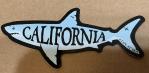 Santa Cruz Sticker Tim Ward Shark Gray