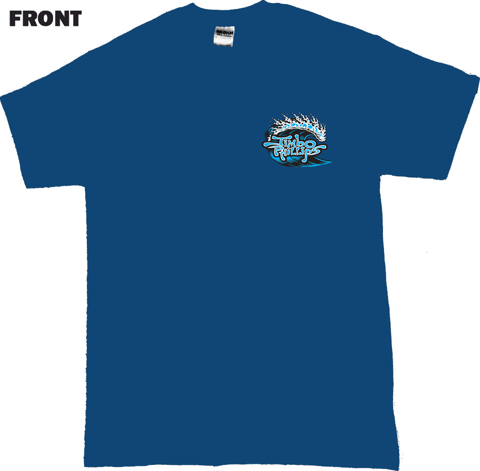 Mens T-shirt Surf Freak by Jimbo Phillips (Back)