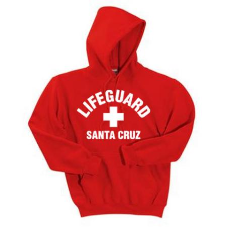 Mens Sweatshirt Santa Cruz Lifeguard Pullover