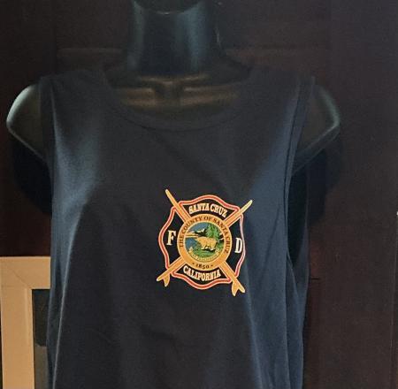 Men�s- Tank Santa Cruz fire department 