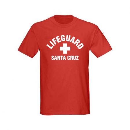 Lifeguard Shirt Red Toddler Kids Youth Infant Children