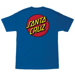 Santa Cruz Classic Dot Tshirt Harbor Blue