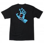 Mens T-shirt Screaming Hand (Black)