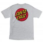 Santa Cruz Classic Dot Tshirt Heather Grey