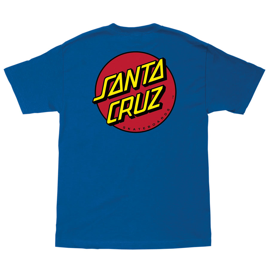 T-Shirt Santa Cruz Til The End Hand (Vintage Blue) pour Homme