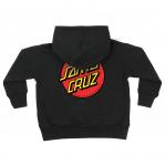 Toddler - Santa Cruz Classic Dot Zip Sweatshirt Black 1