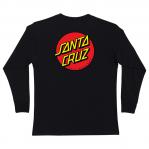 santa cruz classic red dot youth t-shirt