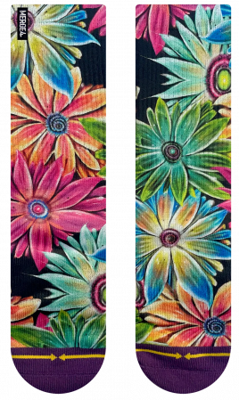 Socks Crew Flowers by: Max Ehrman