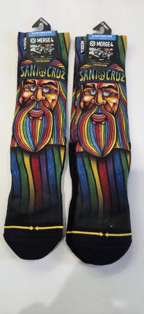 Socks Crew Hippie Dude 