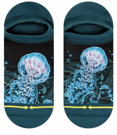Socks Sea Jellyfish No Show by: Umijoo