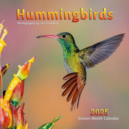 2025, calendar, 2025 calendar, hummingbirds, michael santa cruz, Santa Cruz