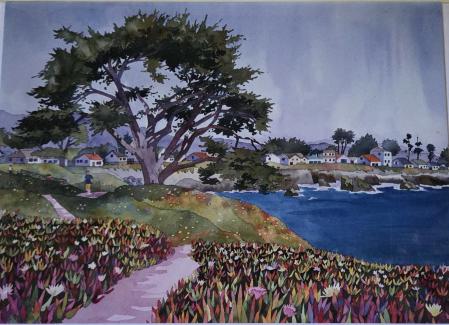 Card Scenic Path   By: Marie Gabrille