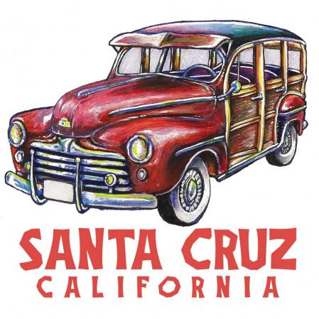 Decal Santa Cruz Woodie Woody Sticker