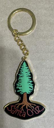 Keychain Redwood Roots Santa Cruz By: Tim Ward