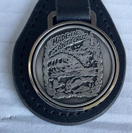 santa cruz sea turtle keychain tim ward