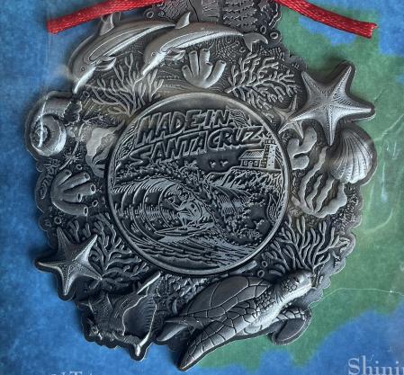 santa cruz sea turtle keychain tim ward