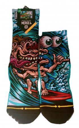 Merge4 Crew Sock (Surf Freak)