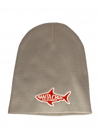 Beanie By Life At Sea (Red SC Shark/Grey)
