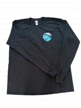 t-shirt Long Sleeve (Wave Dot/Black)