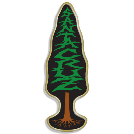 tim ward santa cruz redwood tree pin