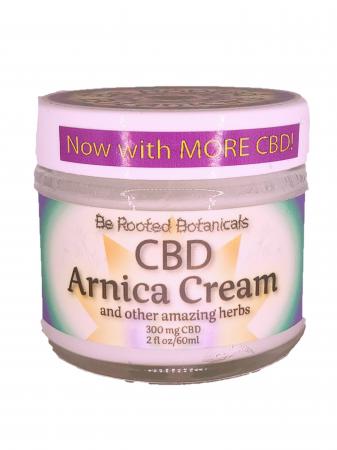Be Rooted Arnica Cream 300mg CBD ( 2oz)